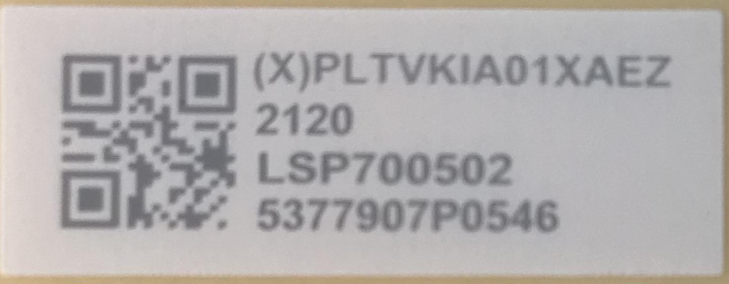 FUENTE DE PODER PARA TV INSIGNIA / NUMERO DE PARTE PLTVKIA01XAEZ / 715GA866-P01-000-003S / 715GA866-P02-000-003S / VKIA01XAEZ / PANEL TPT700WR-U2T01.D REV:S02P / MODELO NS-70F501NA22 - Imagen 4